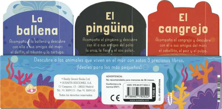 Animales bajo el mar