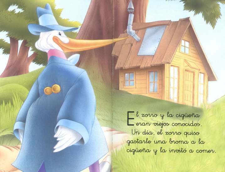 El zorro y la cigüeña