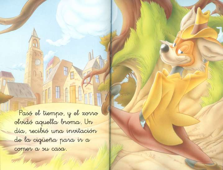 El zorro y la cigüeña