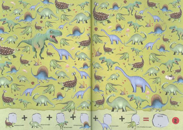 Busca i troba dinosaures