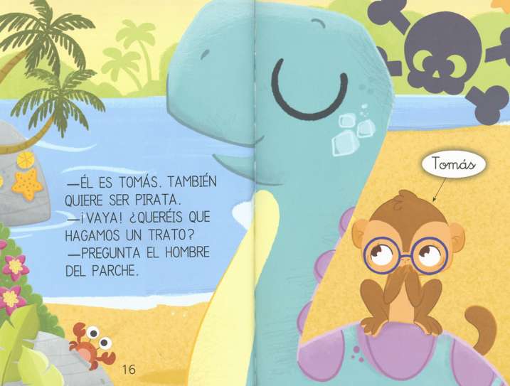 El dinosaurio quiere ser...