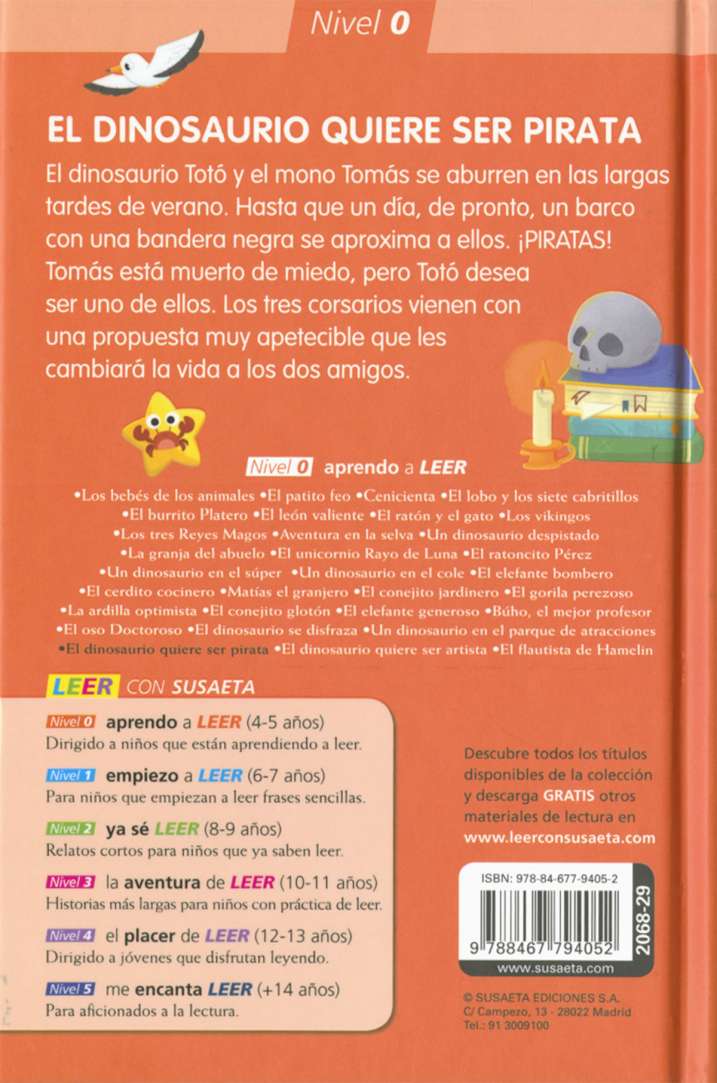 El dinosaurio quiere ser...