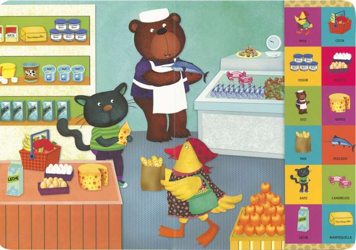 Mira y busca palabras en el...