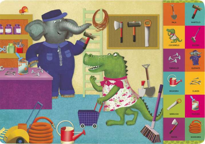 Mira y busca palabras en el...