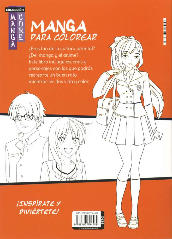 Manga para colorear