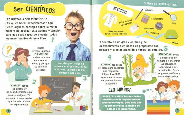 Mi libro de experimentos