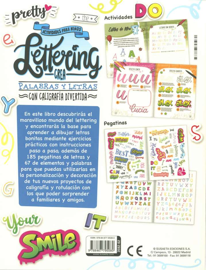 Lettering. Crea palabras y...