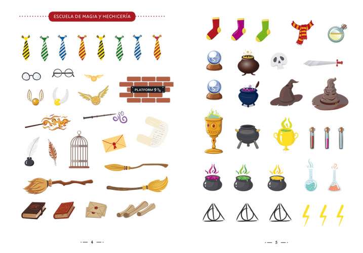 Pegatinas para Potterheads