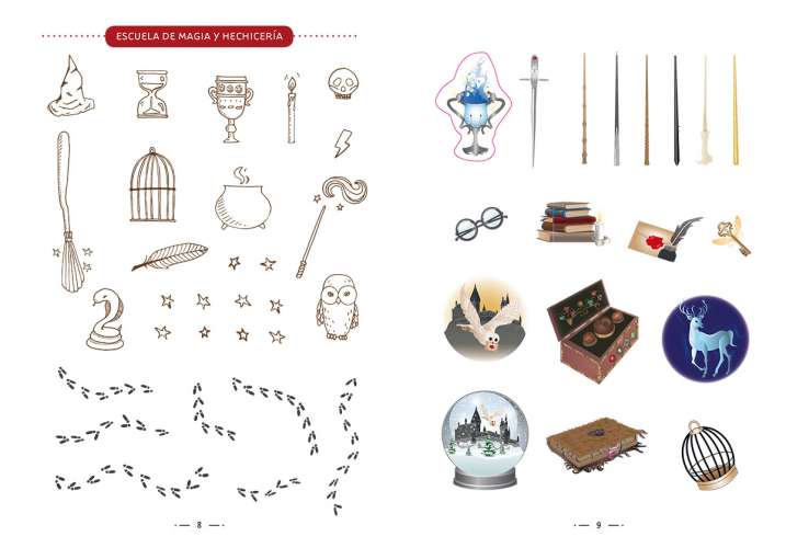 Pegatinas para Potterheads