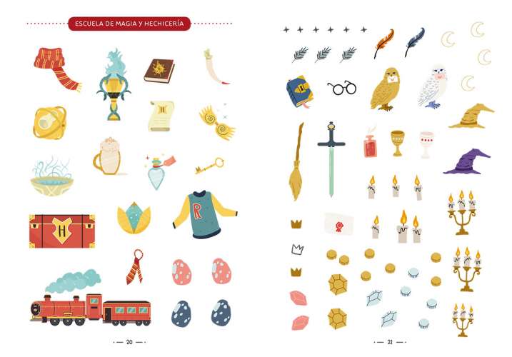 Pegatinas para Potterheads