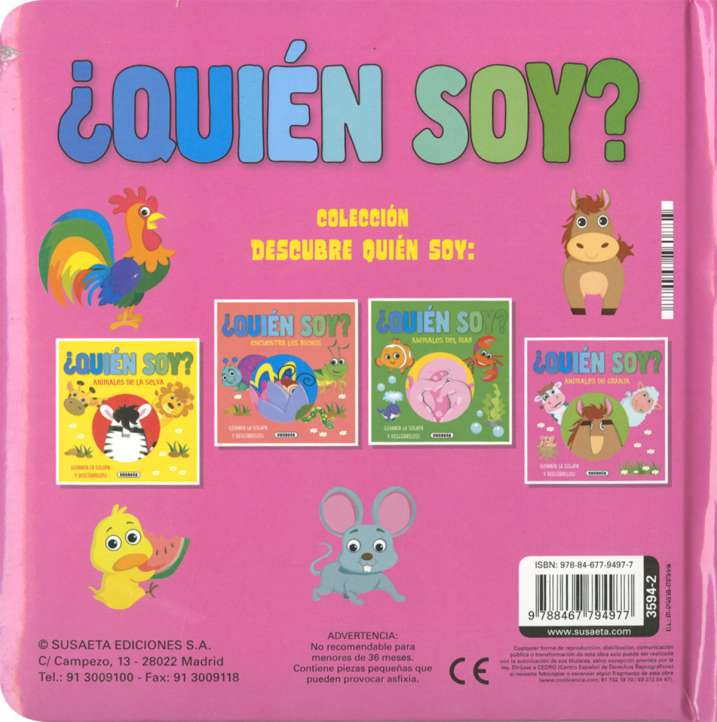 ¿Quién soy? Animales de granja