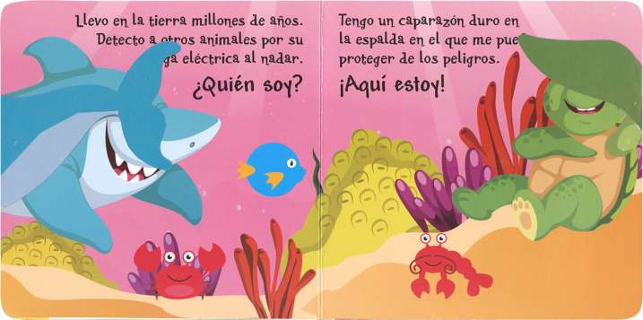 ¿Quién soy? Animales del mar