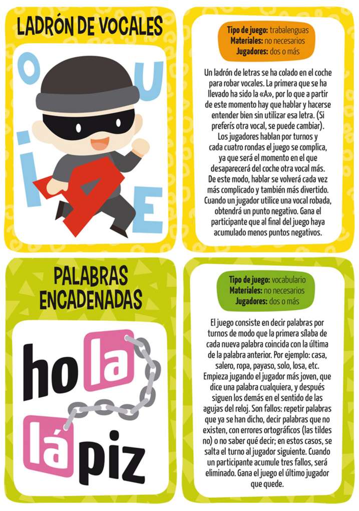 52 juegos para viajar