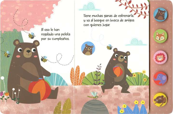 El oso hace amigos