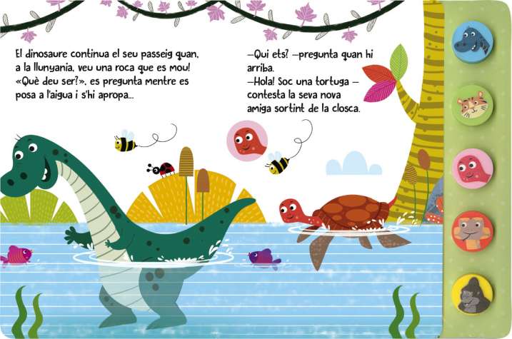 El dinosaure fa nous amics