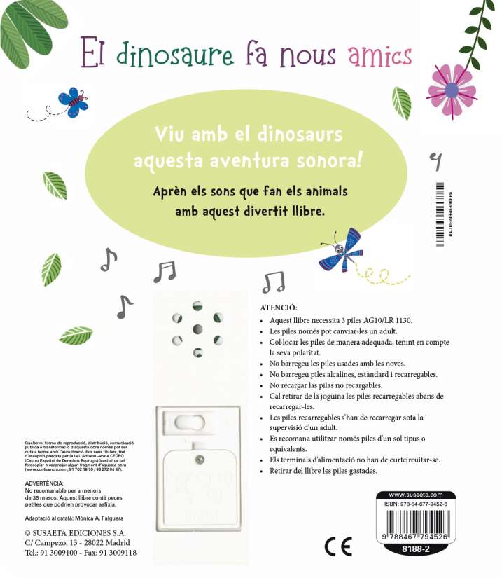 El dinosaure fa nous amics