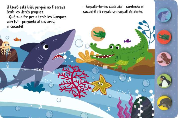 El tauró fa nous amics