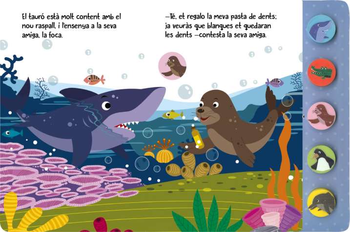 El tauró fa nous amics