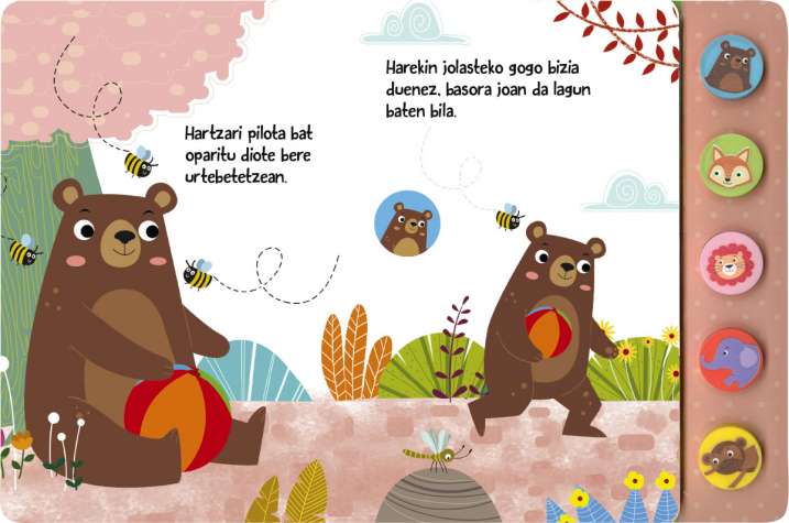 Hartza lagun bila dabil