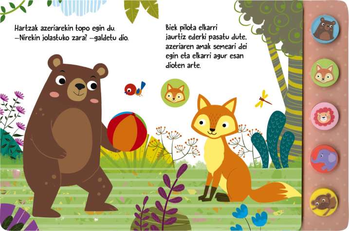 Hartza lagun bila dabil