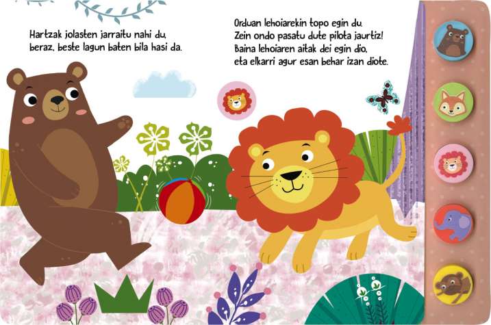 Hartza lagun bila dabil