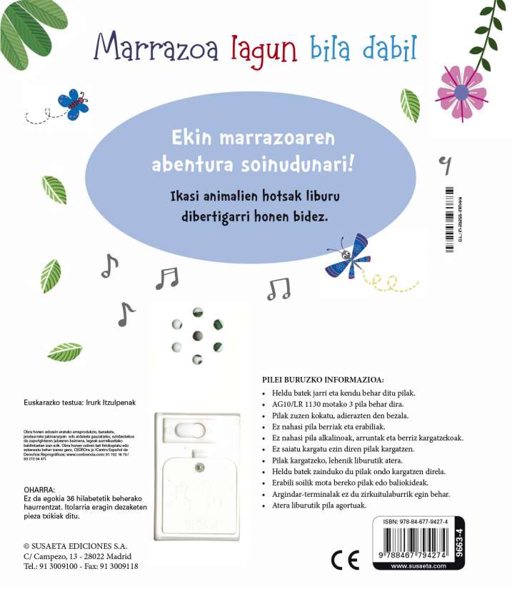 Marrazoa lagun bila dabil