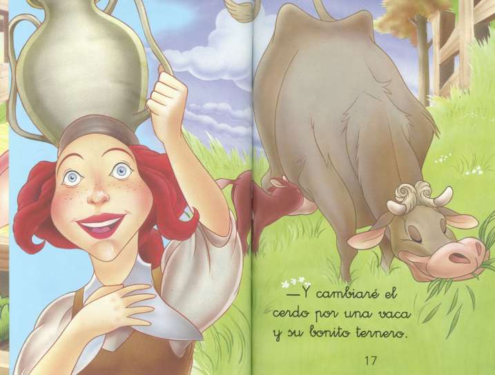 La lechera y el cántaro de...