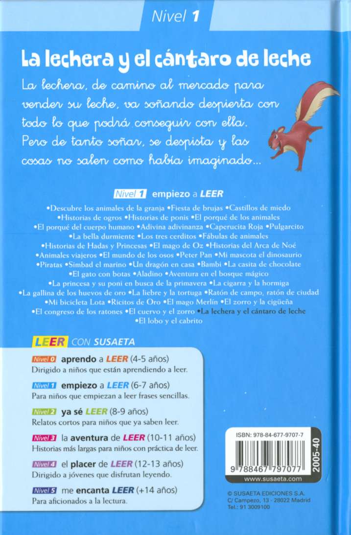 La lechera y el cántaro de...