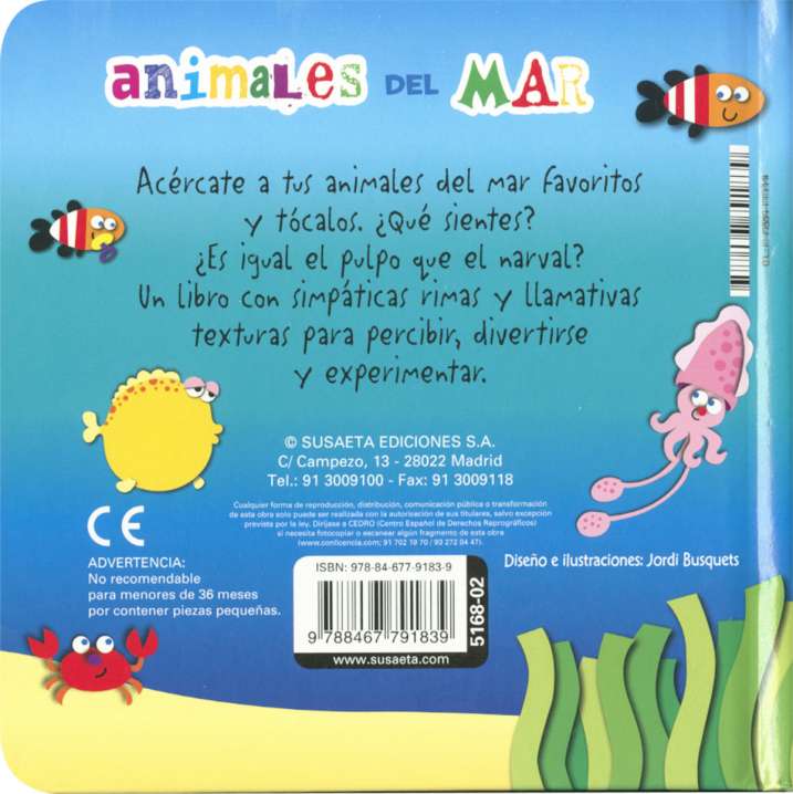 Animales del mar