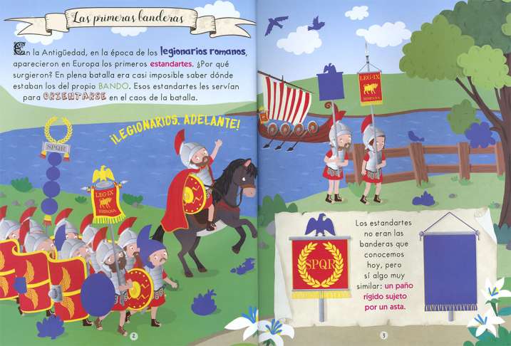 Historia de la bandera...