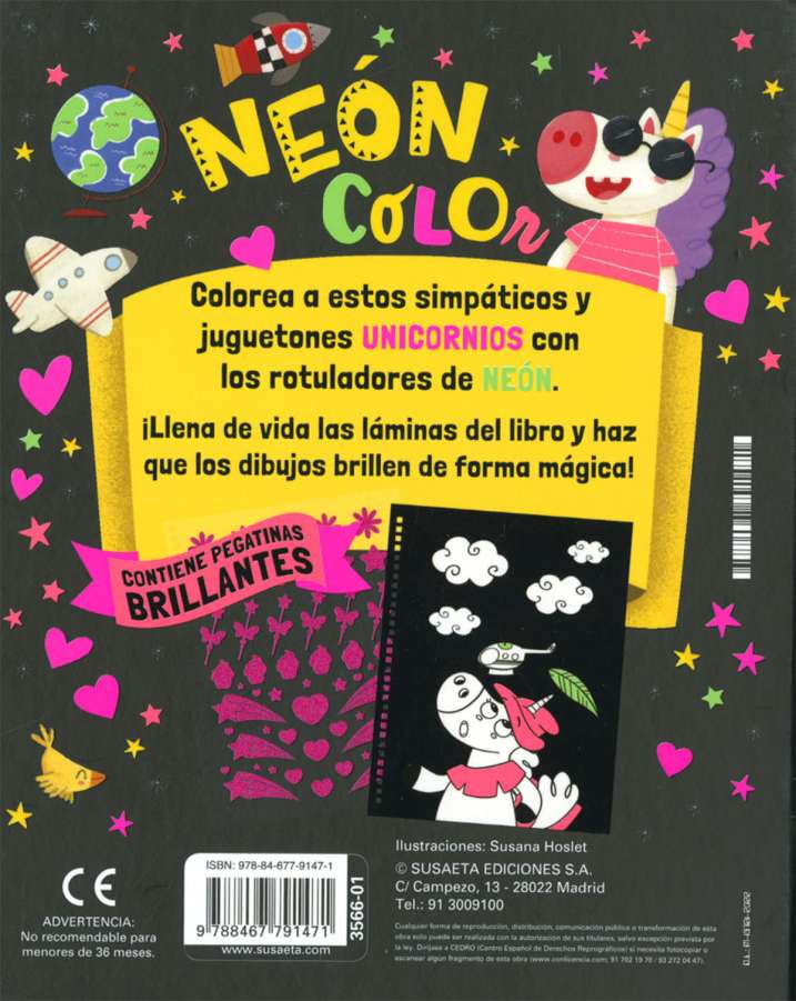 Neón color