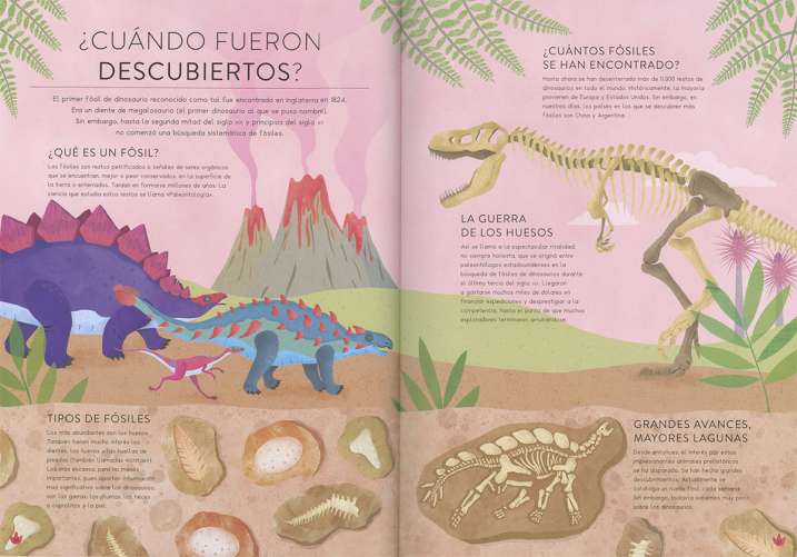 El mundo de los dinosaurios
