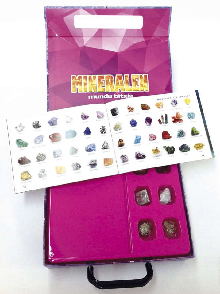 Mineralen mundu bitxia