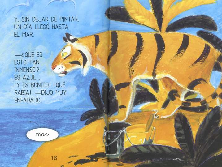 El tigre y los colores