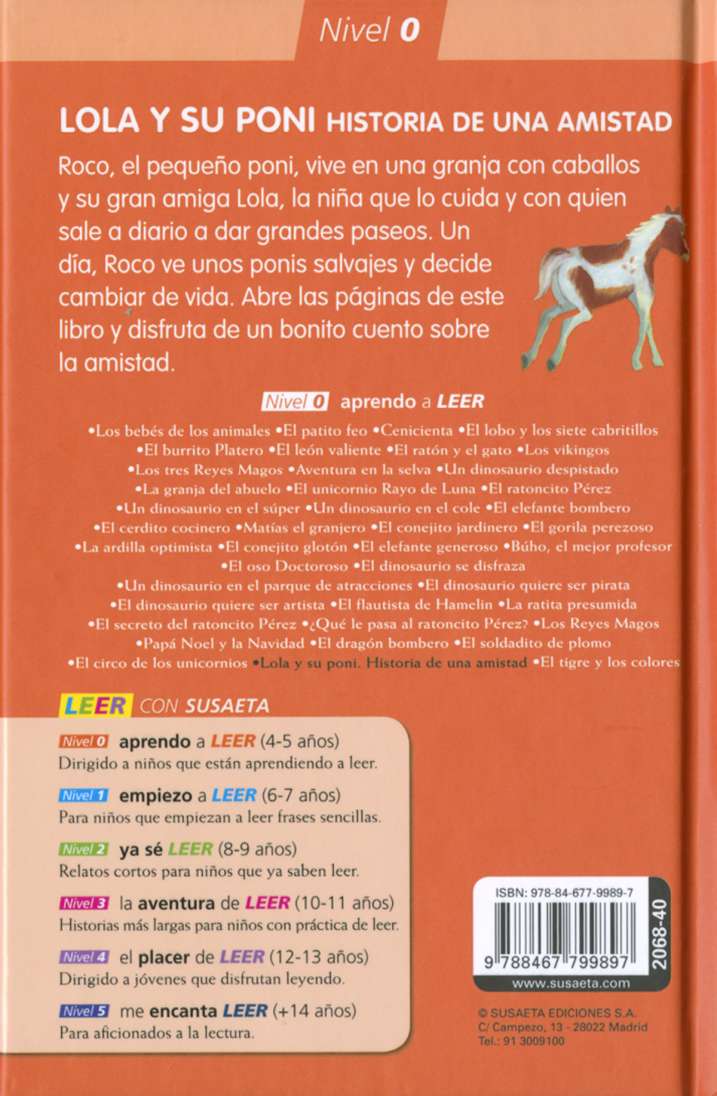 Lola y su poni. Historia de...