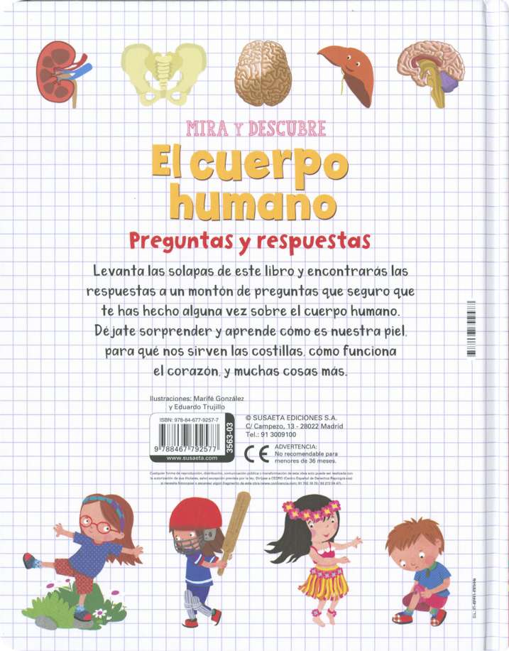 El cuerpo humano. Preguntas...