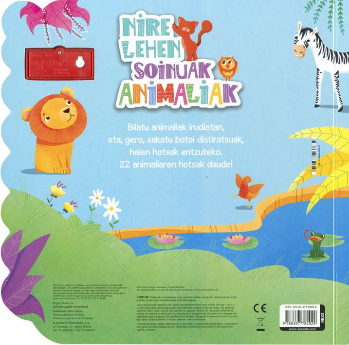 Nire lehen soinuak. Animaliak