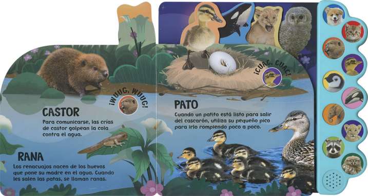 ¡Escucha a las crías de los...