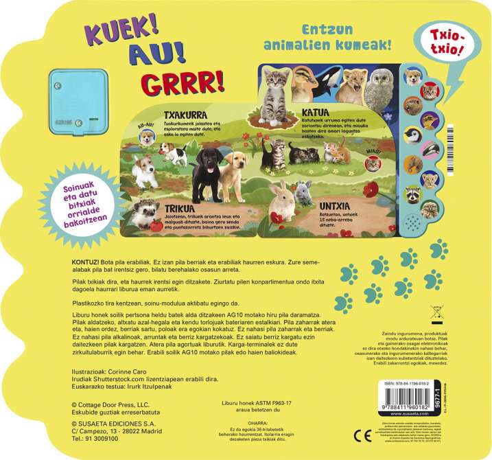 Entzun animalien kumeak!