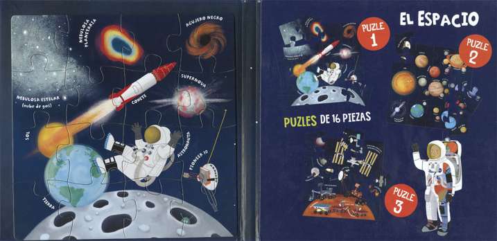 Libro puzle magnético. El...