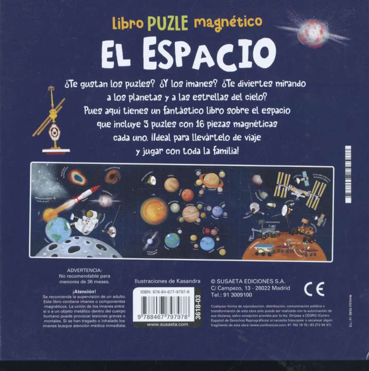 Libro puzle magnético. El...