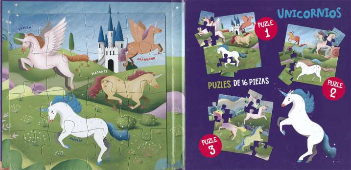 Libro puzle magnético....