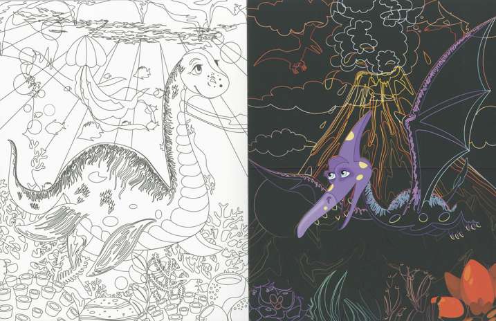 Dinosaurios. Dibujos para...