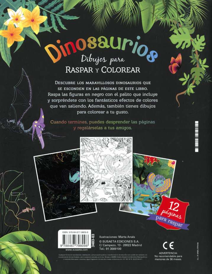 Dinosaurios. Dibujos para...