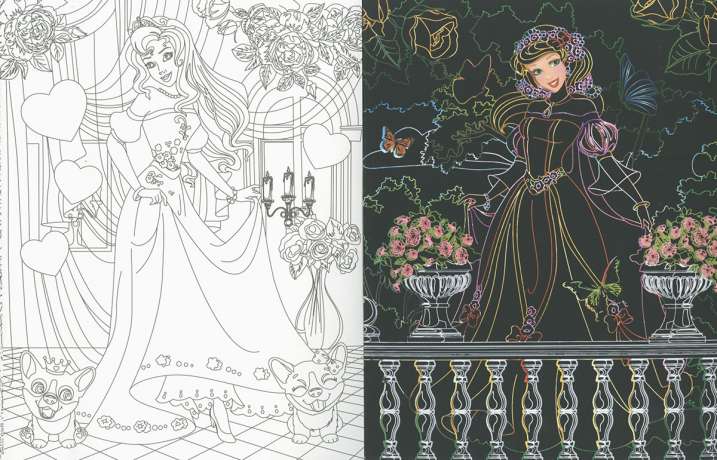 Princesas. Dibujos para...