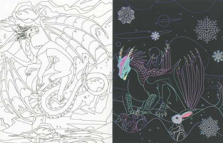 Dragones. Dibujos para...