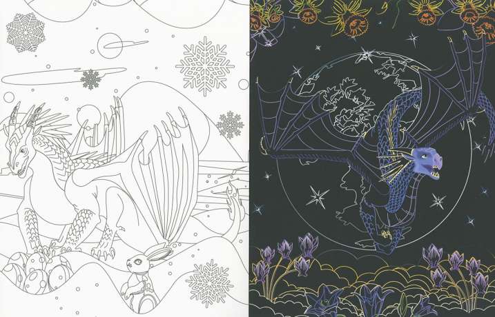 Dragones. Dibujos para...