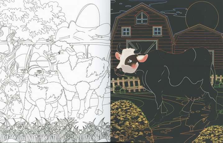 Animales de la granja....