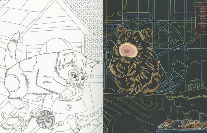 Mascotas. Dibujos para...