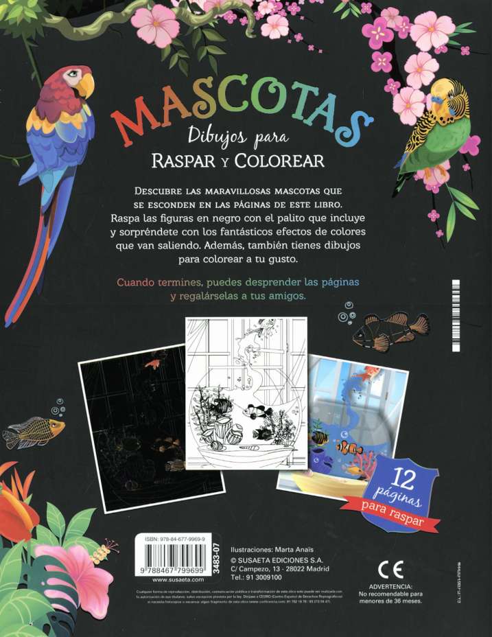 Mascotas. Dibujos para...